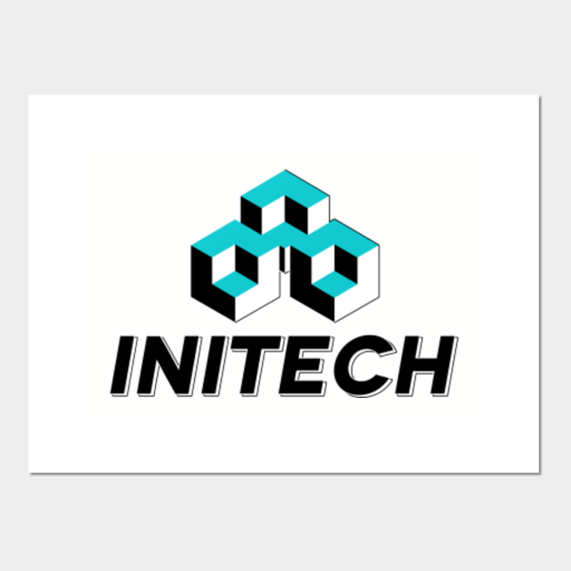 Initech Logo inspired by Office Space Initech Office Space Movie